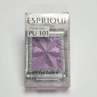 エスプリーク(ESPRIQUE)の未使用 ESPRIQUE エスプIリーク PU 101 パープル(アイシャドウ)