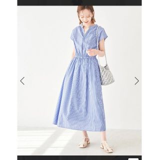 J'aDoRe JUN ONLINE限定　スキッパーワンピース(ロングワンピース/マキシワンピース)