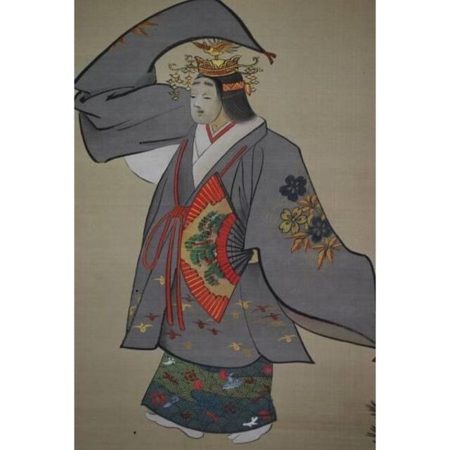 真作】川端玉章/能図/掛軸☆宝船☆K-336 J | ejequine.co.uk