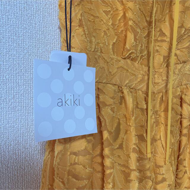 Drawer(ドゥロワー)の未使用akiki / calla dress / mimosa yellow   レディースのワンピース(ロングワンピース/マキシワンピース)の商品写真