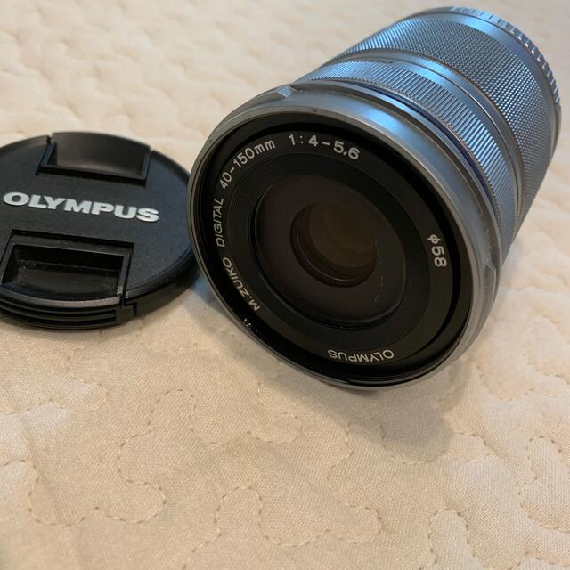 OLYMPUS(オリンパス)の【お値下げ中】OLYMPUS M.ZUIKO DIGITAL 40-150mm スマホ/家電/カメラのカメラ(レンズ(ズーム))の商品写真