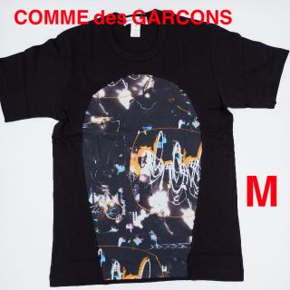 COMME des GARCONS コムデギャルソン Tシャツ サイズ:L 21AW Willie Cole コラージュ フォト グラフィック ポリエステル ジャージー クルーネック 半袖 Tシャツ PH-T019 HOMME PLUS オムプリュス ホワイト 白 日本製 トップス カットソー 【メンズ】