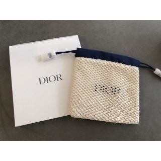 ディオール(Dior)の巾着ポーチ(ポーチ)