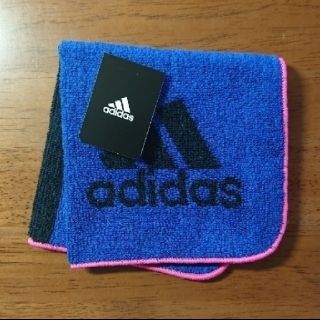 アディダス(adidas)の【新品、未使用】adidas タオルハンカチ(ハンカチ)