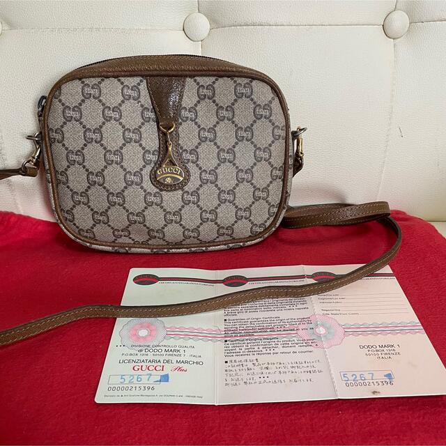 未使用 ギャランティ 付き GUCCI オールド グッチ ミニ ショルダーバッグ | フリマアプリ ラクマ