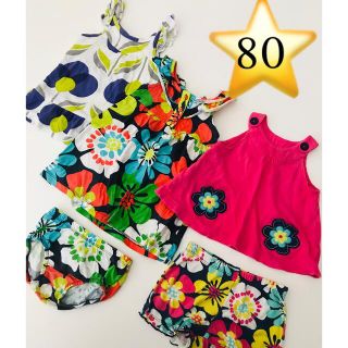 カーターズ(carter's)のカーターズ　12months チュニック  ワンピース　パンツ　80 女の子(ワンピース)