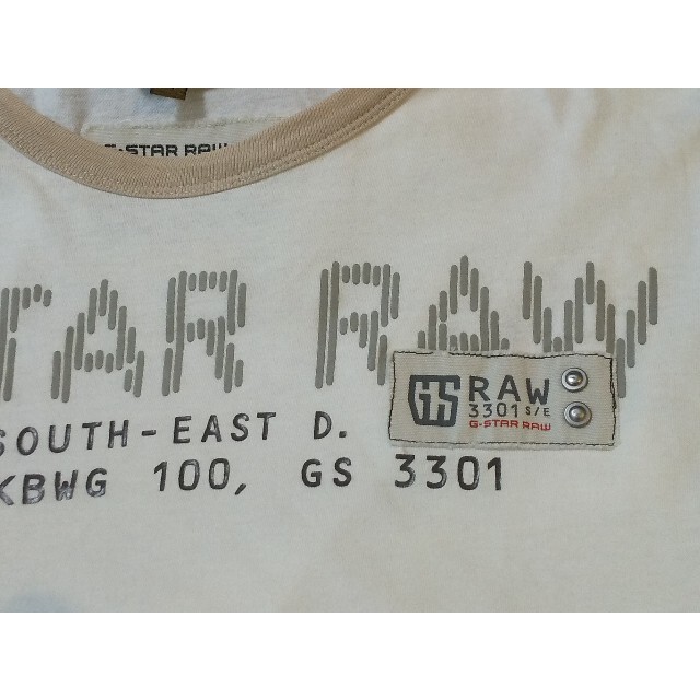 G-STAR RAW(ジースター)のG-STAR RAW ジースターロウ  ロンT カットソー3301 メンズのトップス(Tシャツ/カットソー(七分/長袖))の商品写真