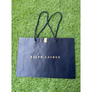 ラルフローレン(Ralph Lauren)のRALPH LAUREN ラルフローレン ショッパー ショップ袋  紙袋 紺色(ショップ袋)