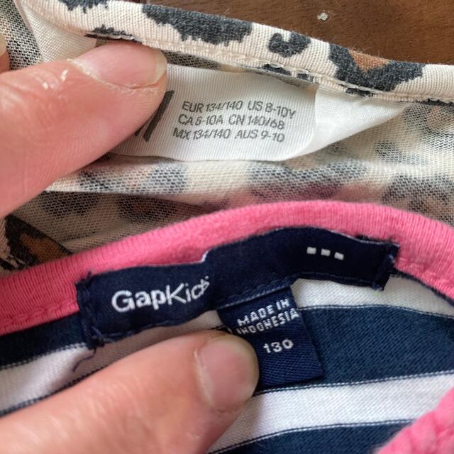 GAP(ギャップ)のCAP H&M ワンピース　130サイズ キッズ/ベビー/マタニティのキッズ服女の子用(90cm~)(ワンピース)の商品写真