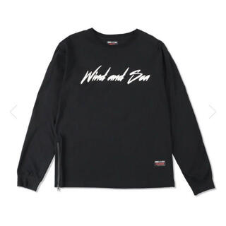 ウィンダンシー(WIND AND SEA)のwind and sea wild side Lサイズ　ブラック(Tシャツ/カットソー(七分/長袖))
