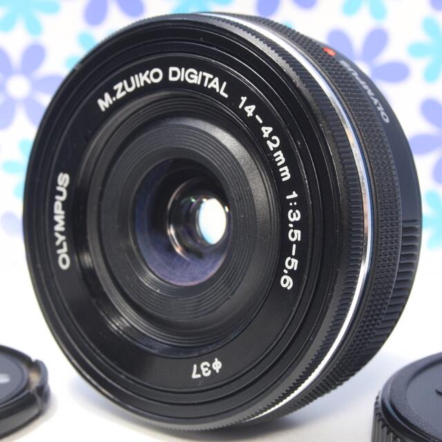 OLYMPUS - なめらか電動ズーム ️オリンパス 14-42mm EZ ️パンケーキレンズ の通販 by kurarin's shop