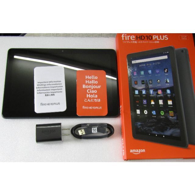 Amazon fire HD10 PLUS 32GB タブレット 1