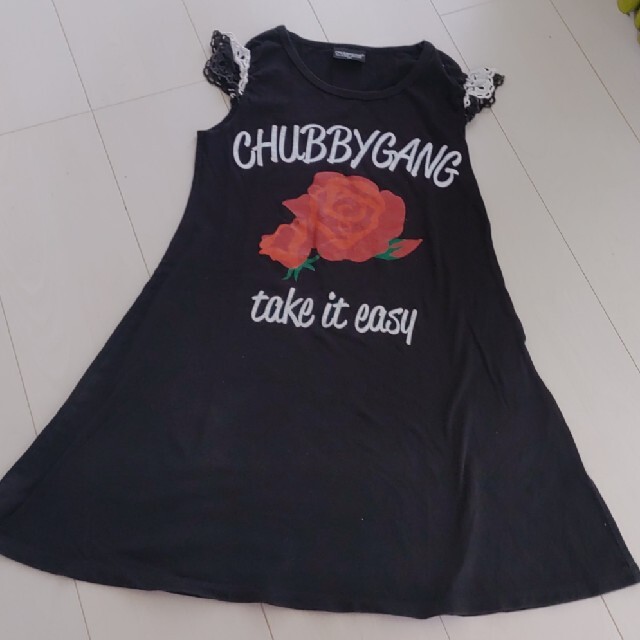 CHUBBYGANG(チャビーギャング)のチャビーギャング　140㎝ キッズ/ベビー/マタニティのキッズ服女の子用(90cm~)(ワンピース)の商品写真