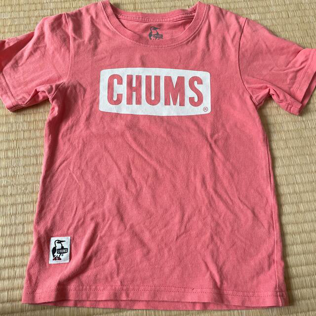 CHUMS(チャムス)の専用 CHUMS KIDS L ピンク キッズ/ベビー/マタニティのキッズ服男の子用(90cm~)(Tシャツ/カットソー)の商品写真