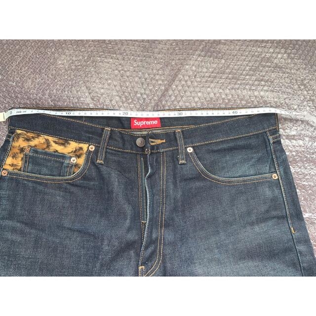 Supreme(シュプリーム)の専用 supreme×Levi's505 zip-fly Jean12AW メンズのパンツ(デニム/ジーンズ)の商品写真