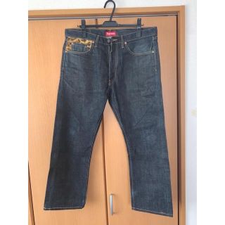 専用 supreme×Levi's505 zip-fly Jean12AW