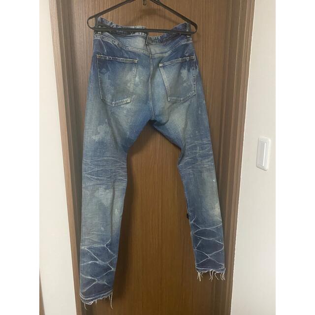 MLVINCE TYPE-1 SLIM DAMAGE JEANS 34