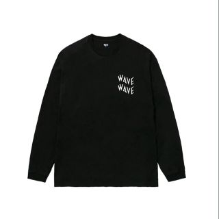 ウェーブ(WAVE)のWAVE ロンT 黒(Tシャツ/カットソー(七分/長袖))