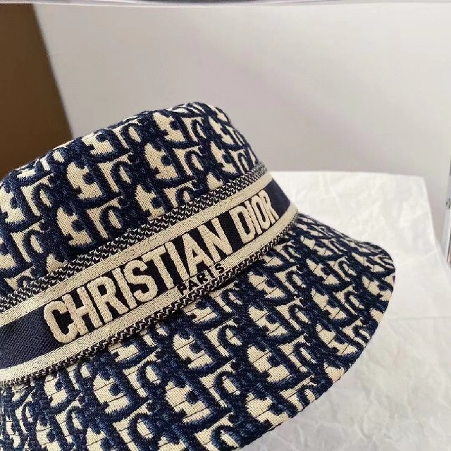 美品】 Dior Christian - D-OBLIQUEボブハットD Dior Christian ハット
