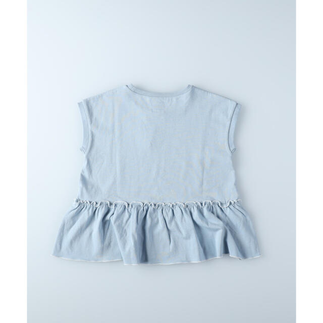 Lee(リー)の値下げ！新品　キッズ　フリルトップス　120 キッズ/ベビー/マタニティのキッズ服女の子用(90cm~)(Tシャツ/カットソー)の商品写真