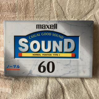 マクセル(maxell)のmaxell カセットテープ SD-60D 未開封品(その他)
