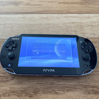 プレイステーションヴィータ(PlayStation Vita)のPS VITA PHC-1000 ブラック(携帯用ゲーム機本体)