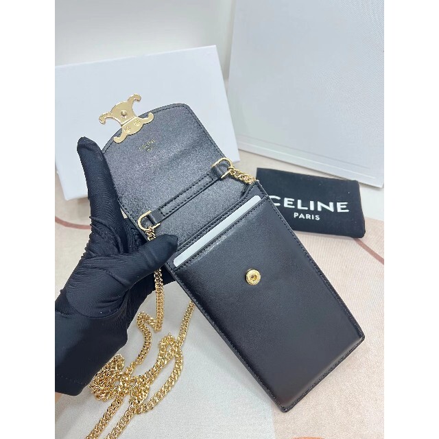 CELINE バーティカル モバイルポーチ セリーヌ CELINE バーティカル モバイルポーチ セリーヌ