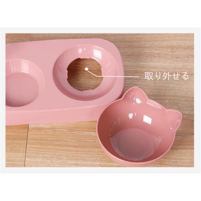 肉球型ペットボウル　 ペット用食器　おやつ　餌入れ  猫耳　可愛い　グリーン その他のペット用品(猫)の商品写真