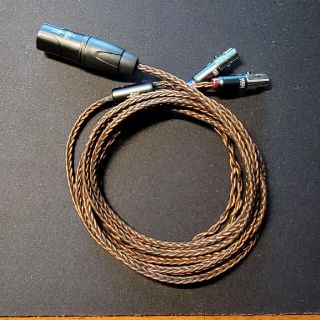 Empyrean 4pin XLR アップグレードケーブル　2.5m(ヘッドフォン/イヤフォン)