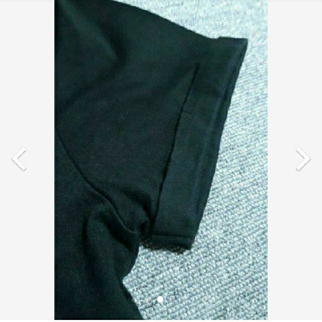 Avail(アベイル)のAVAIL AVANTGARDE　黒Tシャツ　Lサイズ レディースのトップス(Tシャツ(半袖/袖なし))の商品写真
