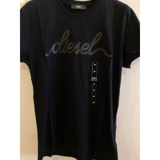 ディーゼル(DIESEL)の新品未使用！ディーゼル　DIESEL Tシャツ　ブラックM(Tシャツ(半袖/袖なし))