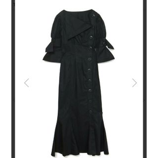 バブルス(Bubbles)のbutton open shirt dress melt the lady(ひざ丈ワンピース)