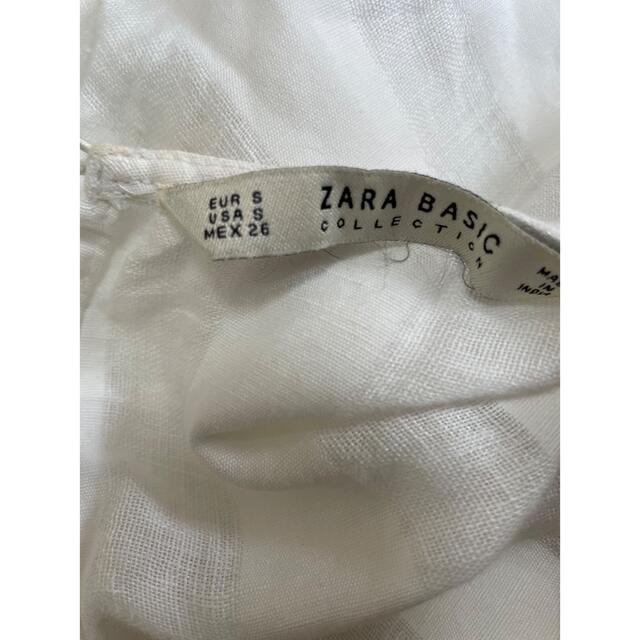 ZARA(ザラ)の【ZARA BASIC】ザラ ベーシック　 ブラウス　シャツ　サイズ S　 レディースのトップス(シャツ/ブラウス(半袖/袖なし))の商品写真