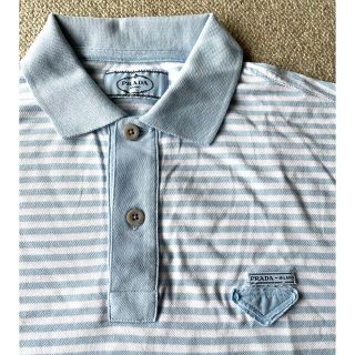 PRADA - PRADA プラダ ボーダー ポロシャツの通販 by SS shop|プラダ