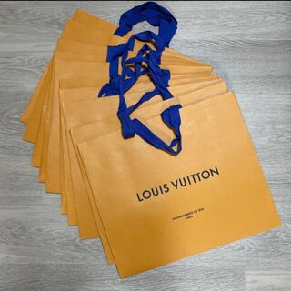 ルイヴィトン(LOUIS VUITTON)のLOUIS VUITTON ルイヴィトン LV 紙袋　10枚セット(ショップ袋)