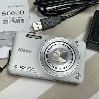 ニコン(Nikon)のニコン Nikon クールピクス coolpix S6600 デジカメWiFi(コンパクトデジタルカメラ)