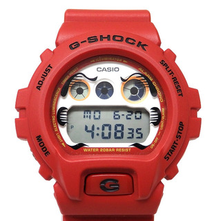 ジーショック(G-SHOCK)のカシオジーショック 達磨 DW-6900DA-4JR 腕時計 ブラックアイパッチ(腕時計)