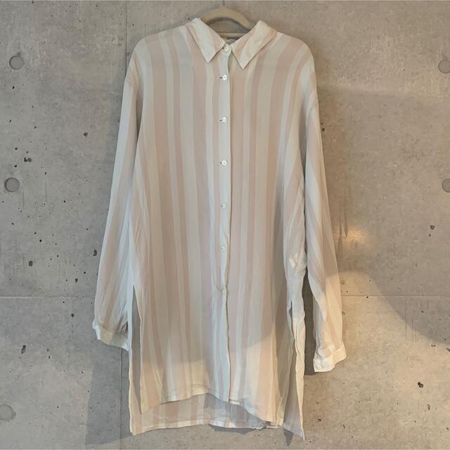 Lochie(ロキエ)の【最終値下げ】vintage stripe shirt レディースのトップス(シャツ/ブラウス(長袖/七分))の商品写真