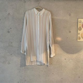 ロキエ(Lochie)の【最終値下げ】vintage stripe shirt(シャツ/ブラウス(長袖/七分))