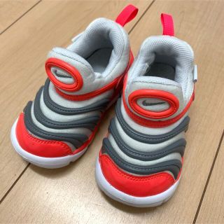 ナイキ(NIKE)のNIKE ナイキ ダイナモフリー 13cm オレンジ/グレー(スニーカー)