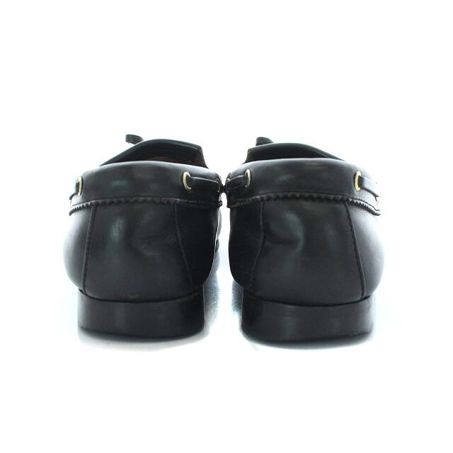 REGAL(リーガル)のリーガル ローファー スリッポン キルトタッセル レザー 24cm 黒 ブラック レディースの靴/シューズ(ローファー/革靴)の商品写真