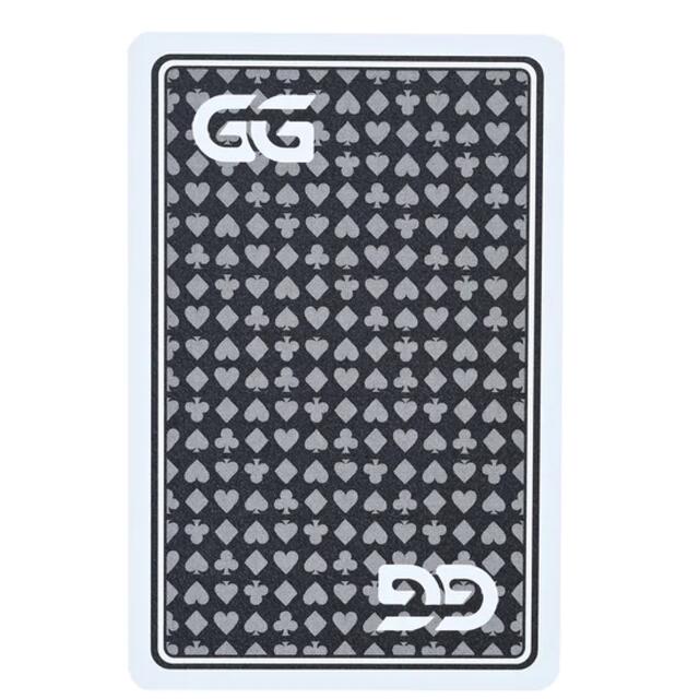 GGポーカー トランプ 黒 ブリッジサイズ ジャンボインデックス GGポーカー トランプ 黒 ブリッジサイズ ジャンボインデックス