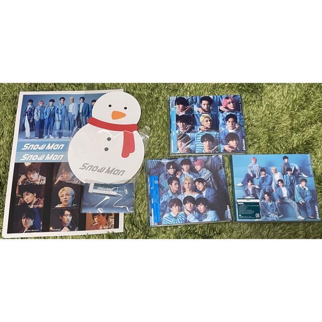 アイドルグッズSnowMan Secret Touch CD 3形状セット売り