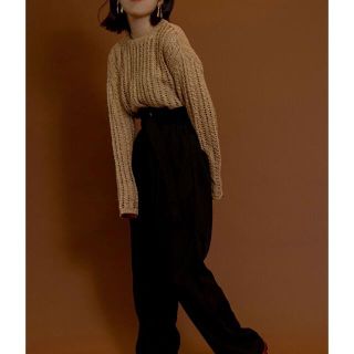 ラウジー(lawgy)のlawgy  loose mesh knit tops(ニット/セーター)