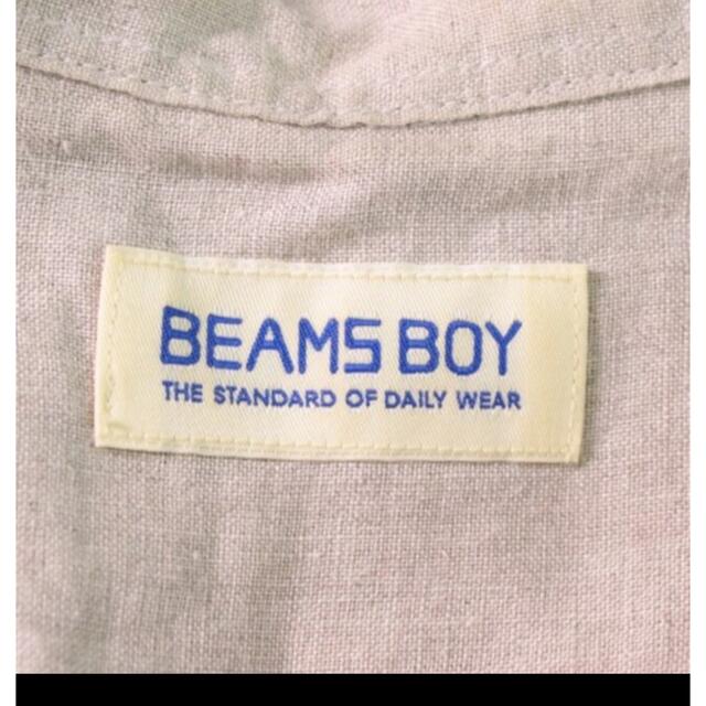 BEAMS BOY(ビームスボーイ)の専用。ビームスボーイ　リネンシャツ&ワンピース　セット販売 レディースのトップス(シャツ/ブラウス(半袖/袖なし))の商品写真