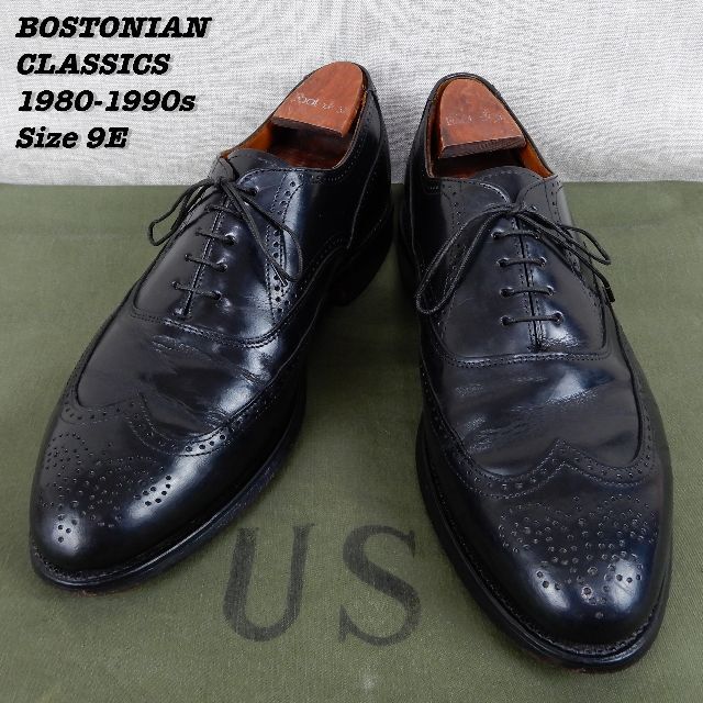 BOSTNIAN CLASSICS Wing Tip 1980-90s BK