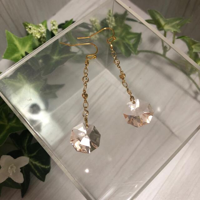 廃盤レアオクタゴンピアス シルクカラー サンキャッチャーピアスの通販