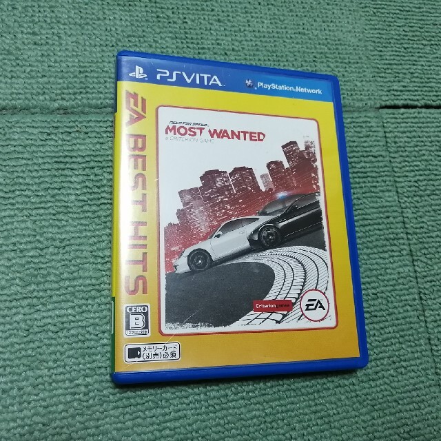 PlayStation Vita(プレイステーションヴィータ)の【美品】Need For Speed  Most Wanted PSVita エンタメ/ホビーのゲームソフト/ゲーム機本体(携帯用ゲームソフト)の商品写真