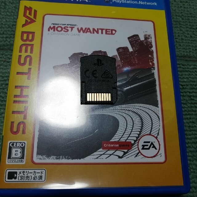 PlayStation Vita(プレイステーションヴィータ)の【美品】Need For Speed  Most Wanted PSVita エンタメ/ホビーのゲームソフト/ゲーム機本体(携帯用ゲームソフト)の商品写真