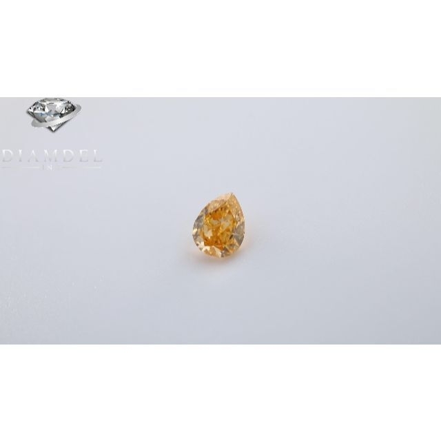 オリンジダイヤモンドルース/ F.V.Y.ORANGE/ 0.132 ct. 限定価格 19200